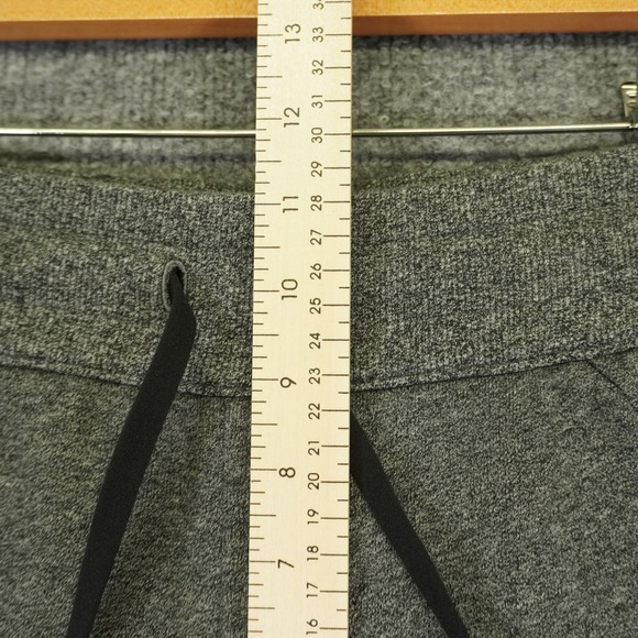 Lululemon Scuba Jogger Women 6 Grey Heathered High Rise Fleece Sweatpants - Picture 5 of 8